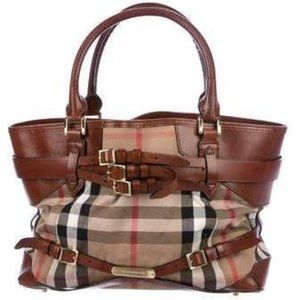 Burberry Bridle Landscape Lynher Tote